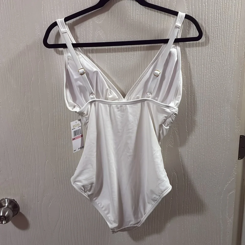 Michael Kors White One-Piece Swimsuit